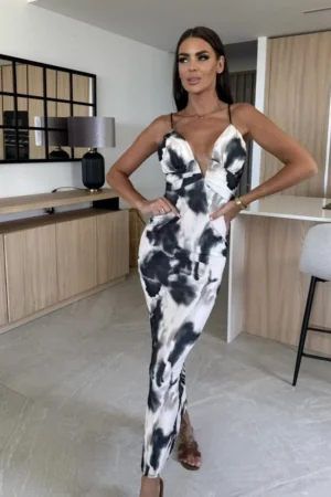 Veronica obleka črna