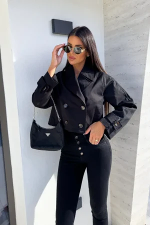 lennon-trench-crop-jakna-crna-2