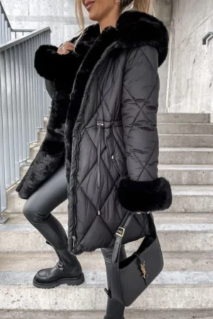 pollini-asymmetric-parka-bunda-crna-1
