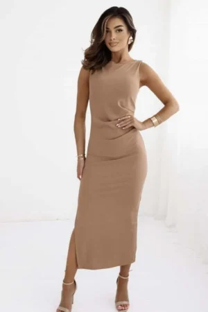 yoselin-basic-obleka-mocca-1