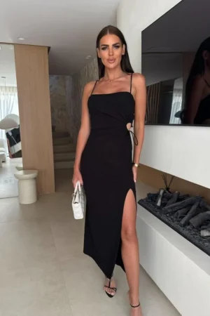 Monique obleka črna