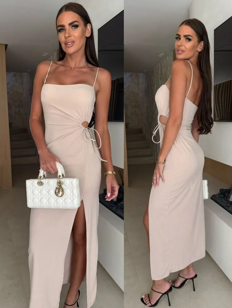 Monique obleka bež - slika 8