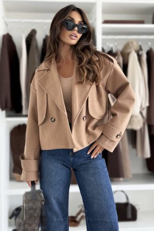 Selene plašč camel