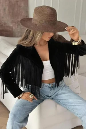 Saphira jakna črna
