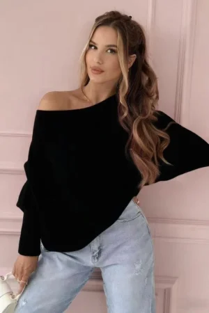 Yasmin pulover črn