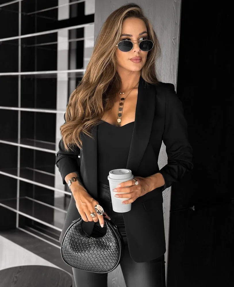Evelyn blazer črn - slika 2