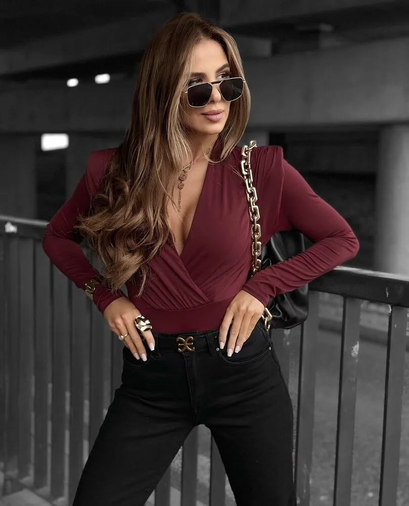 Sadie body bordo - slika 2