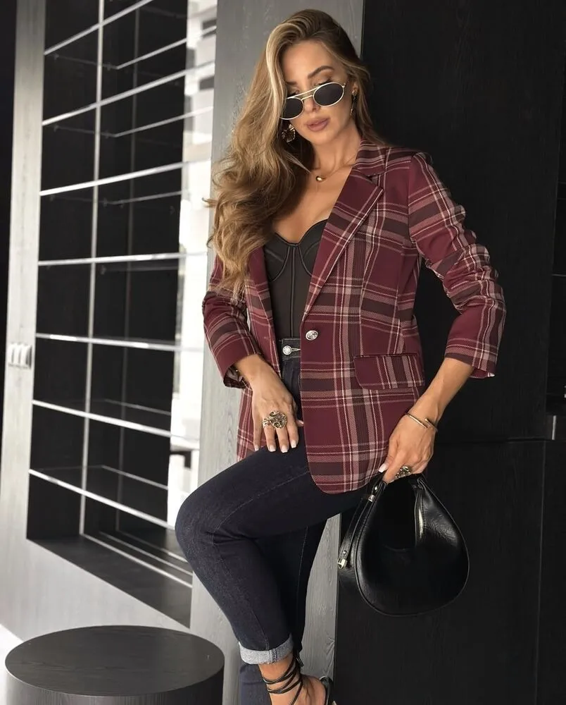 Solana blazer bordo - slika 2