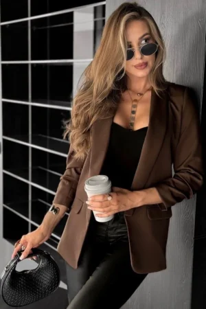 Evelyn blazer rjav