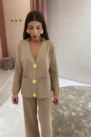 Gabriella komplet camel