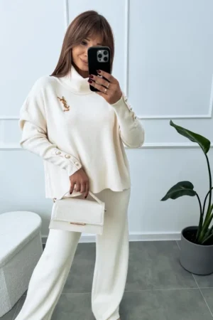 Clemente komplet cream - UNI