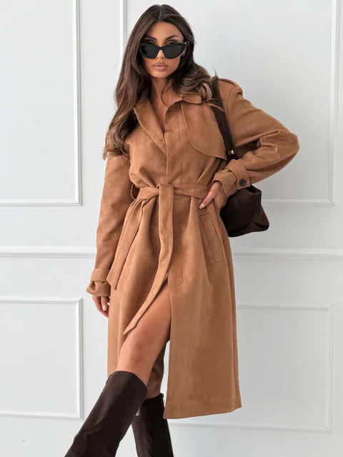 Ivy plašč camel - slika 2