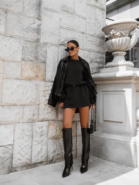 Victoria obleka črna - slika 2