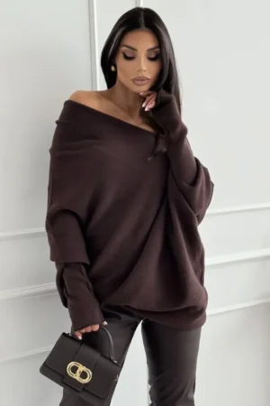 Yasmin pulover rjav