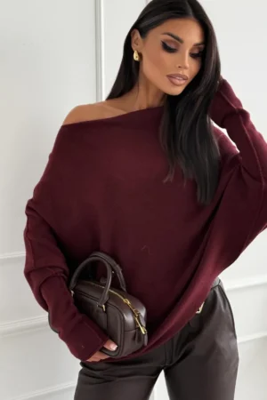 Yasmin pulover bordo