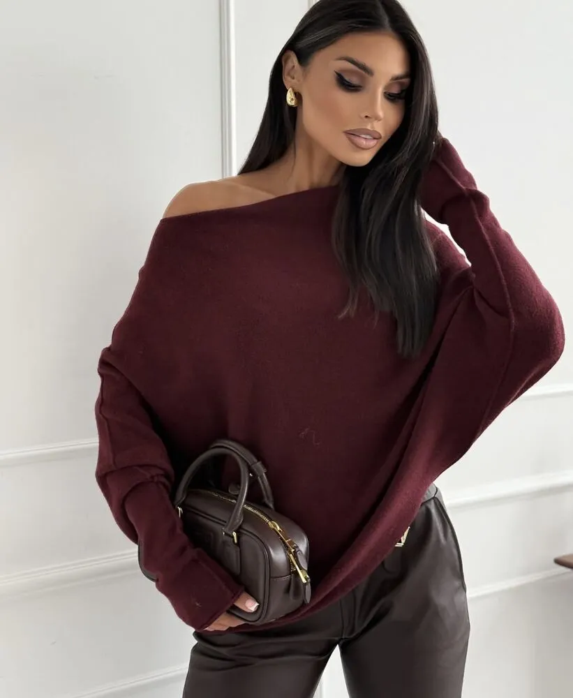 Yasmin pulover bordo