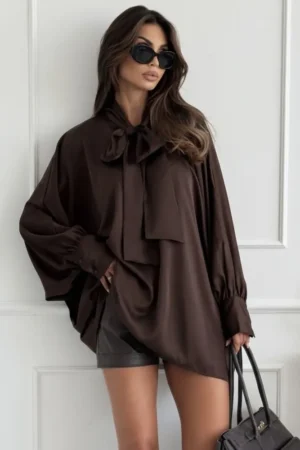 Eleanor bluza rjava