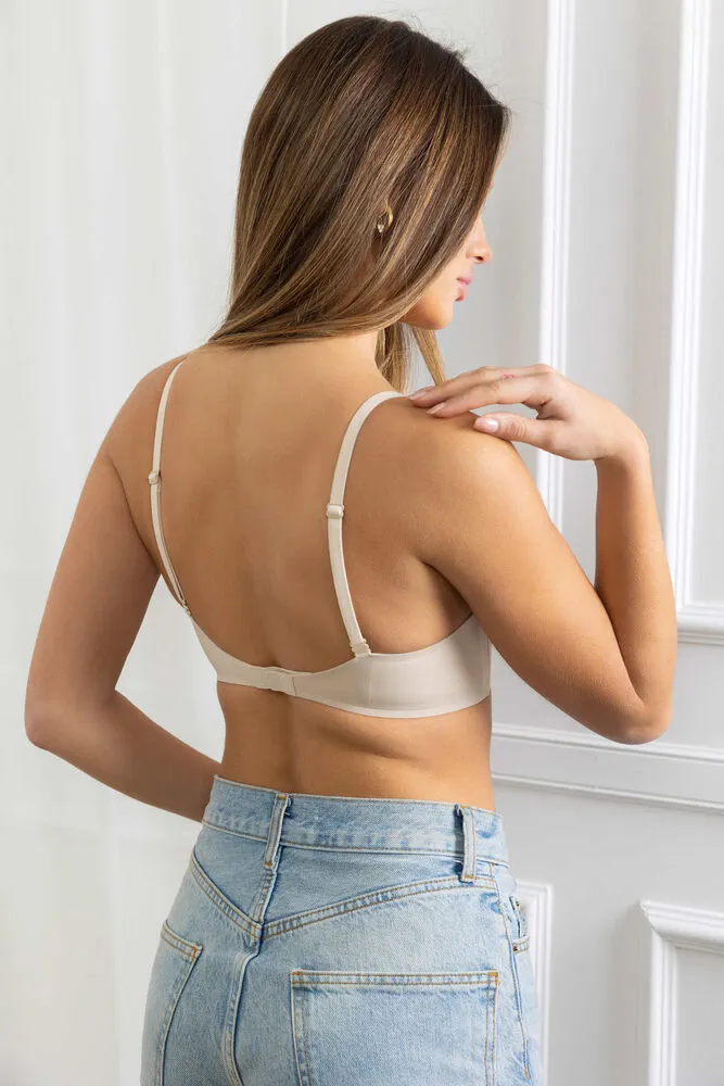 Brezžični nedrček JOELLE cream - slika 6