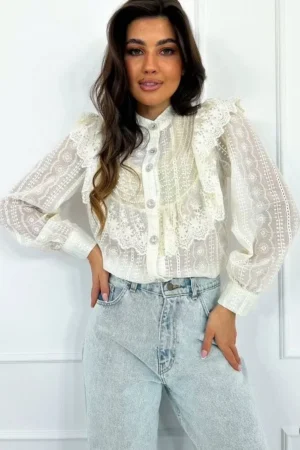 Isabella bluza bež