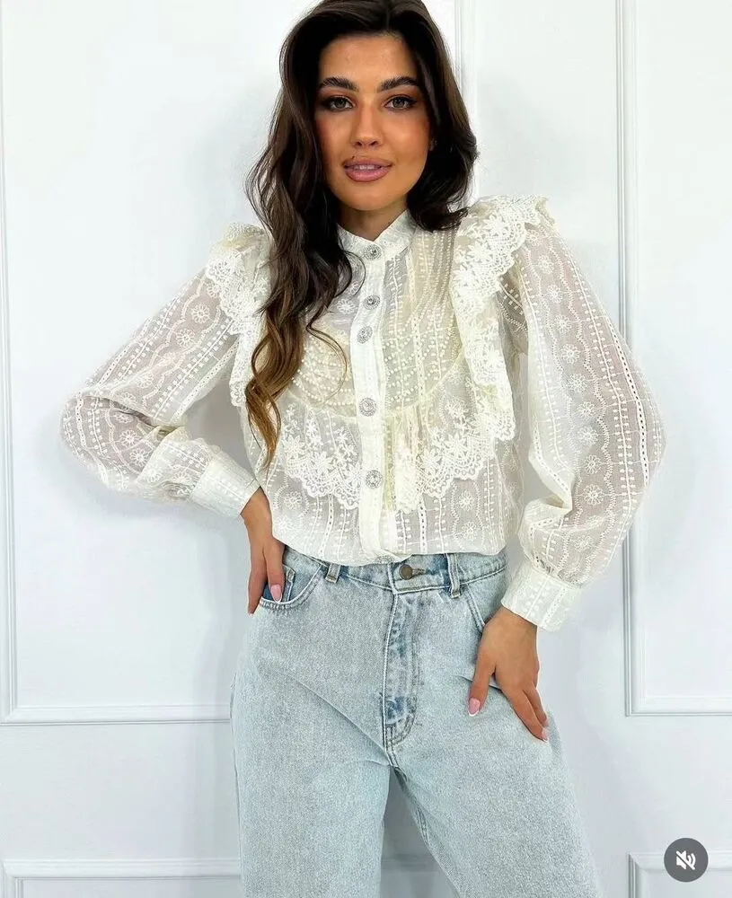 Isabella bluza bež