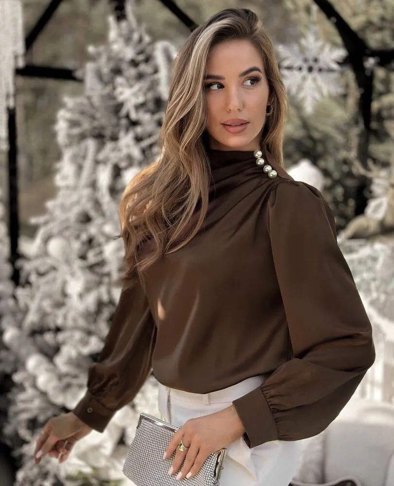 Poppy bluza rjava
