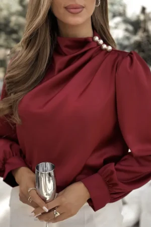 Poppy bluza bordo