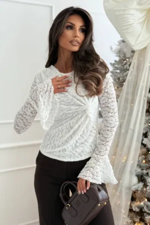 Ariana bluza bela