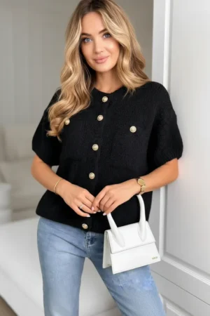 Cassie chunky jopa črna