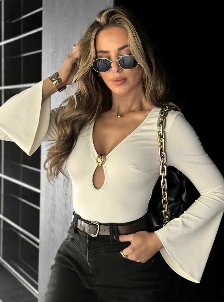 Yvonne body bež