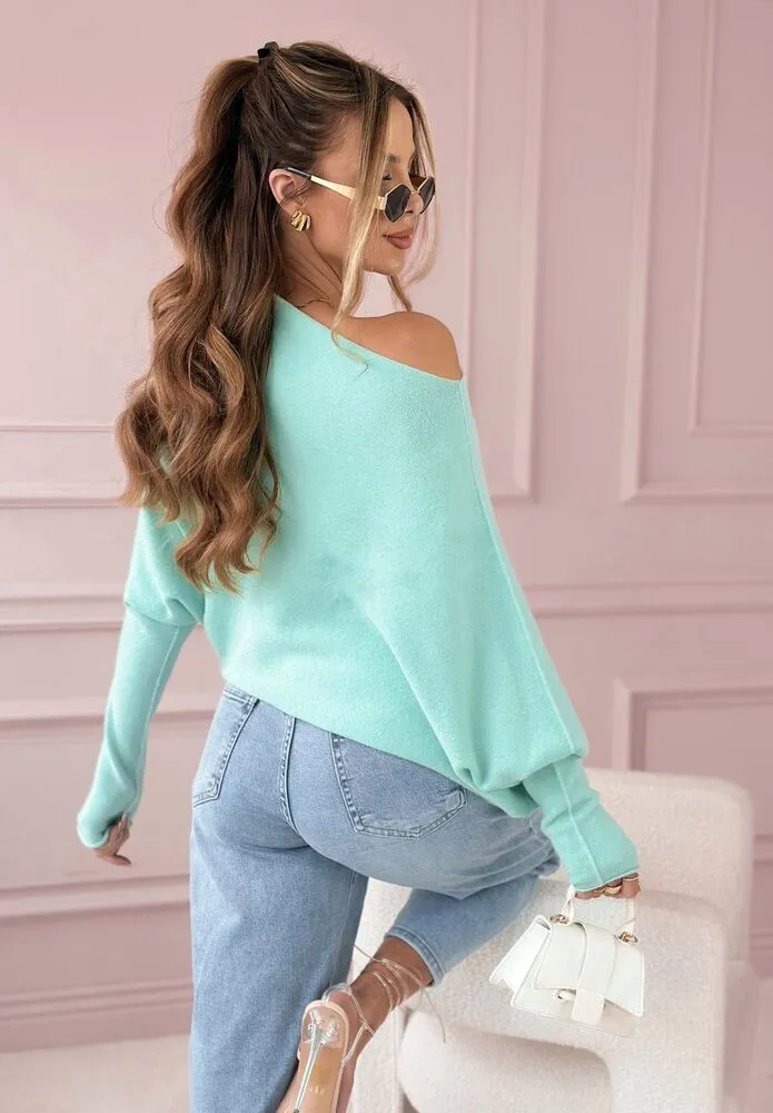 Yasmin pulover mint - slika 4