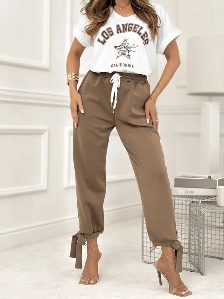 Sloane hlače camel - slika 6