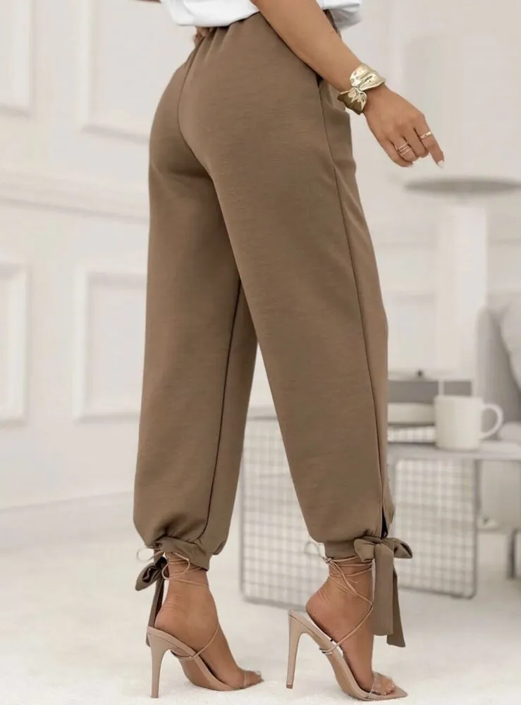 Sloane hlače camel - slika 3