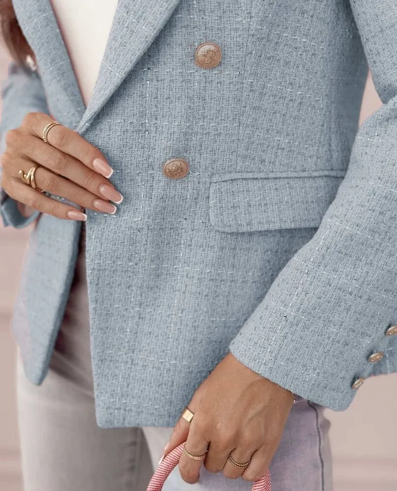 Luxe blazer moder - slika 3