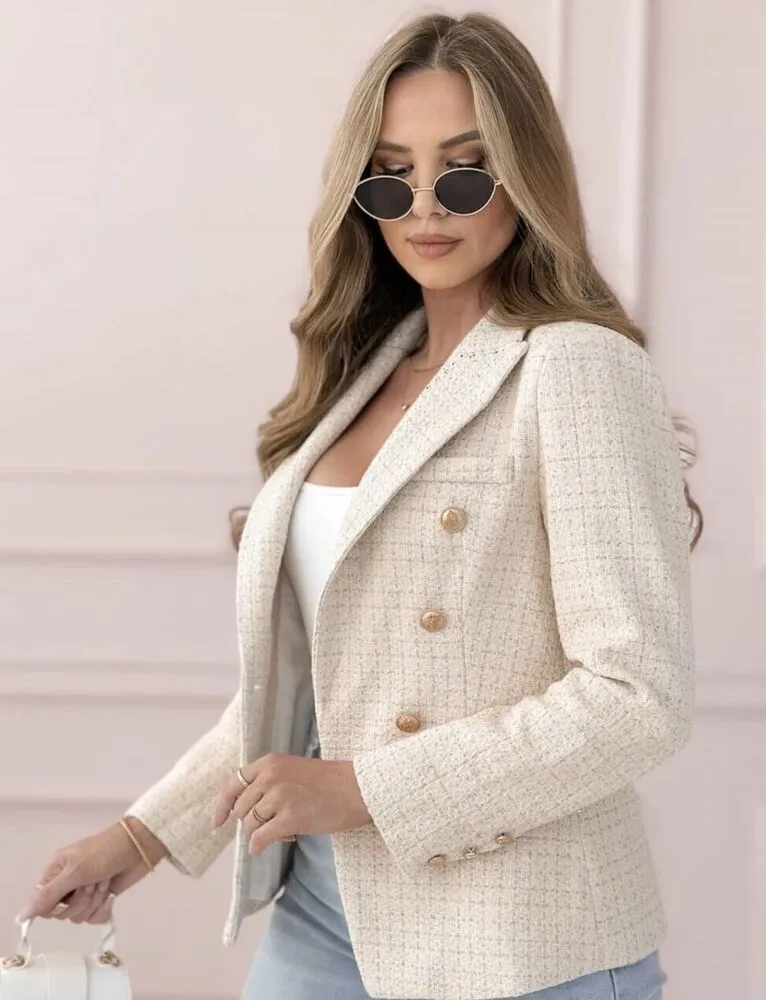 Luxe blazer bež - slika 2