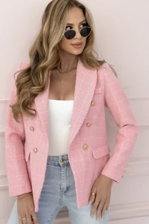Luxe blazer roza
