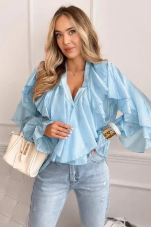 Priscilla bluza modra