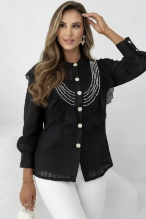 Isabella bluza črna