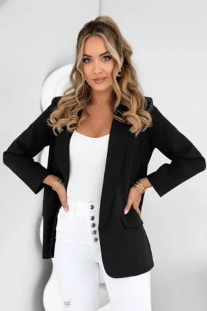 Evelyn blazer črn