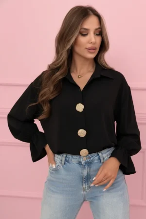 Anais bluza črna