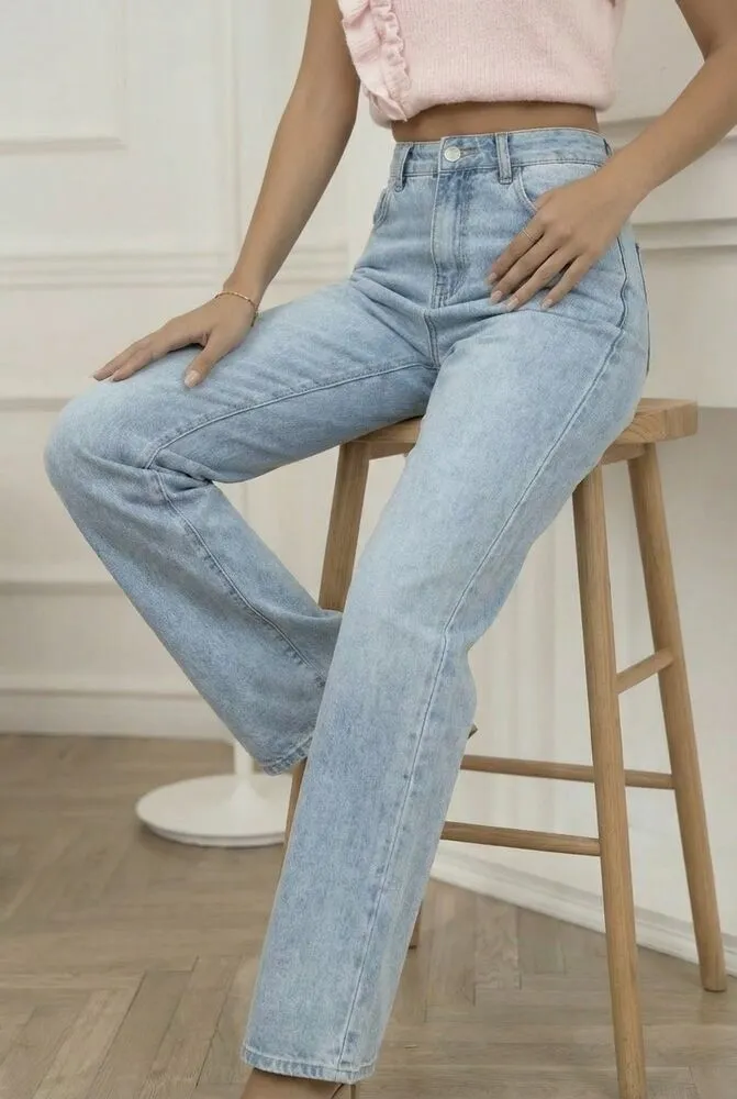 Carlo wide-leg jeans hlače - slika 2