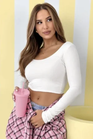 Lumi crop top bel