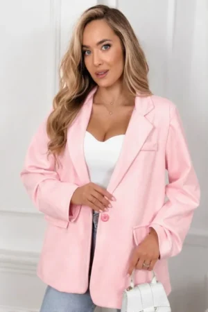 Verace semiš blazer roza