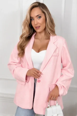 Verace semiš blazer roza