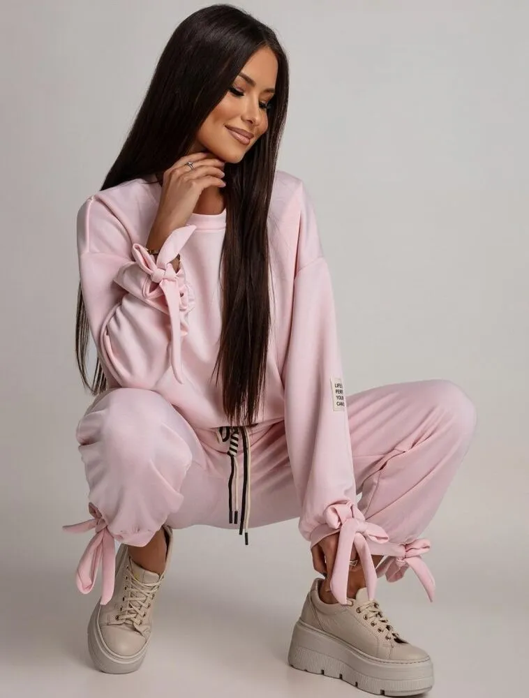 Perfect outfit komplet roza - slika 3