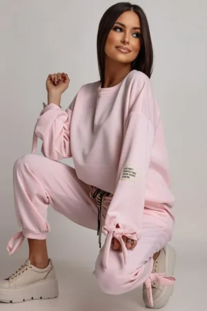 Perfect outfit komplet roza