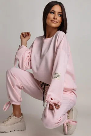Perfect outfit komplet roza
