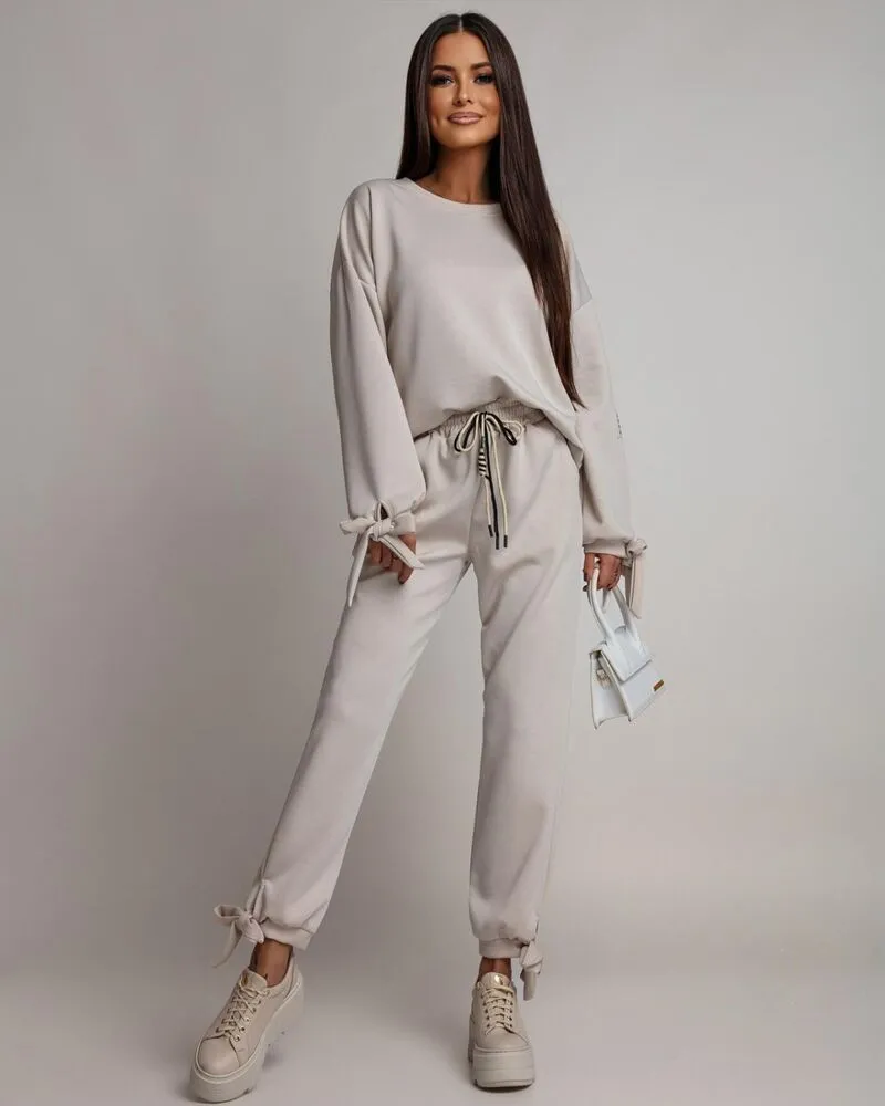 Perfect outfit komplet bež - slika 3