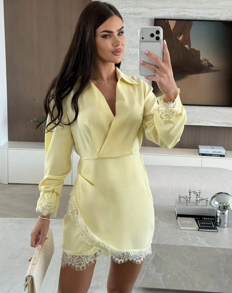 Marielle obleka rumena
