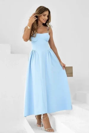 Alia obleka baby blue