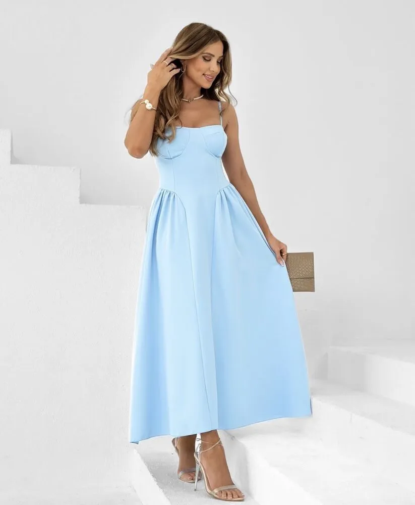 Alia obleka baby blue
